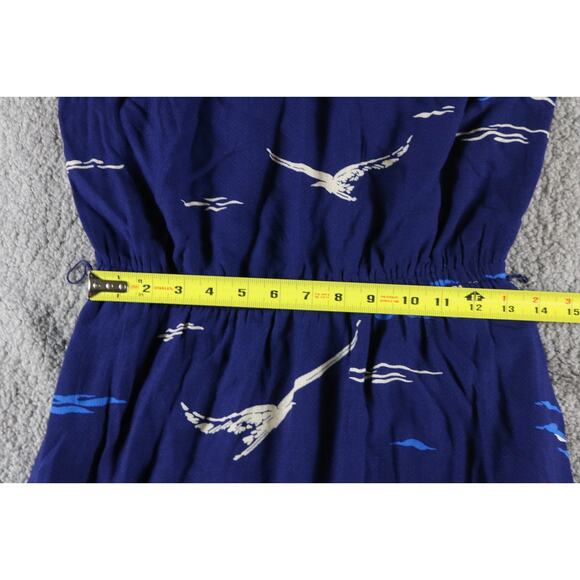 Conversations Anthropologie Dress 4 Colloquial Nautical Lighthouse No Belt - Picture 8 of 10